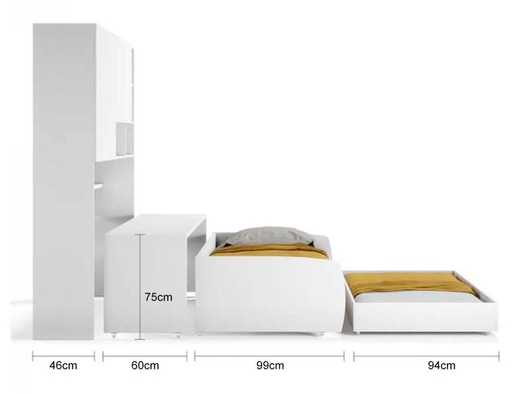 afmetingen compact los