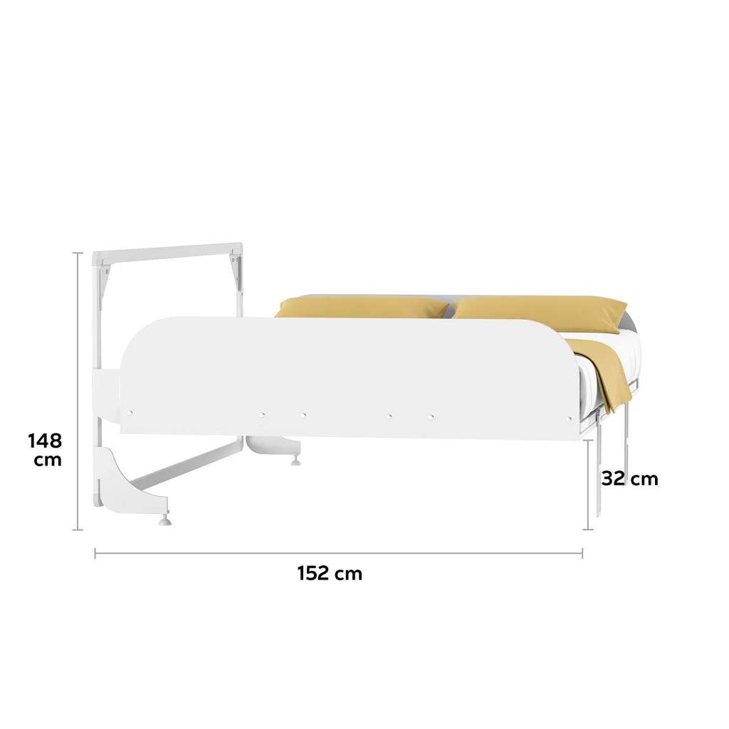 maatvoering opklapbed