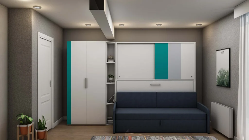 opklapbed met kasten kopen