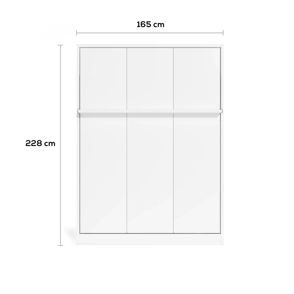 opklapbed royalqueen maat