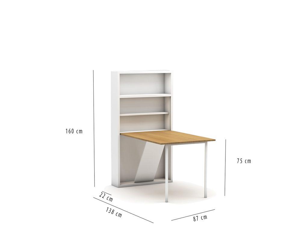 afmetingen Opklapbare eettafel