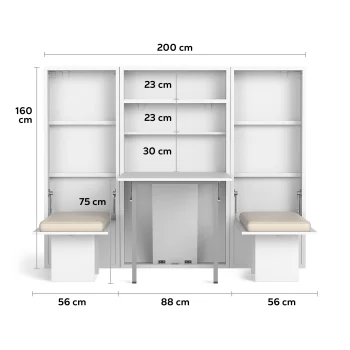 afmetingen secret table and seat set 1