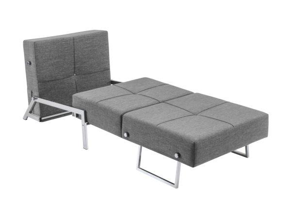 Eénpersoons  inklapbare slaapstoel Elegance 80x200cm - Afbeelding 3
