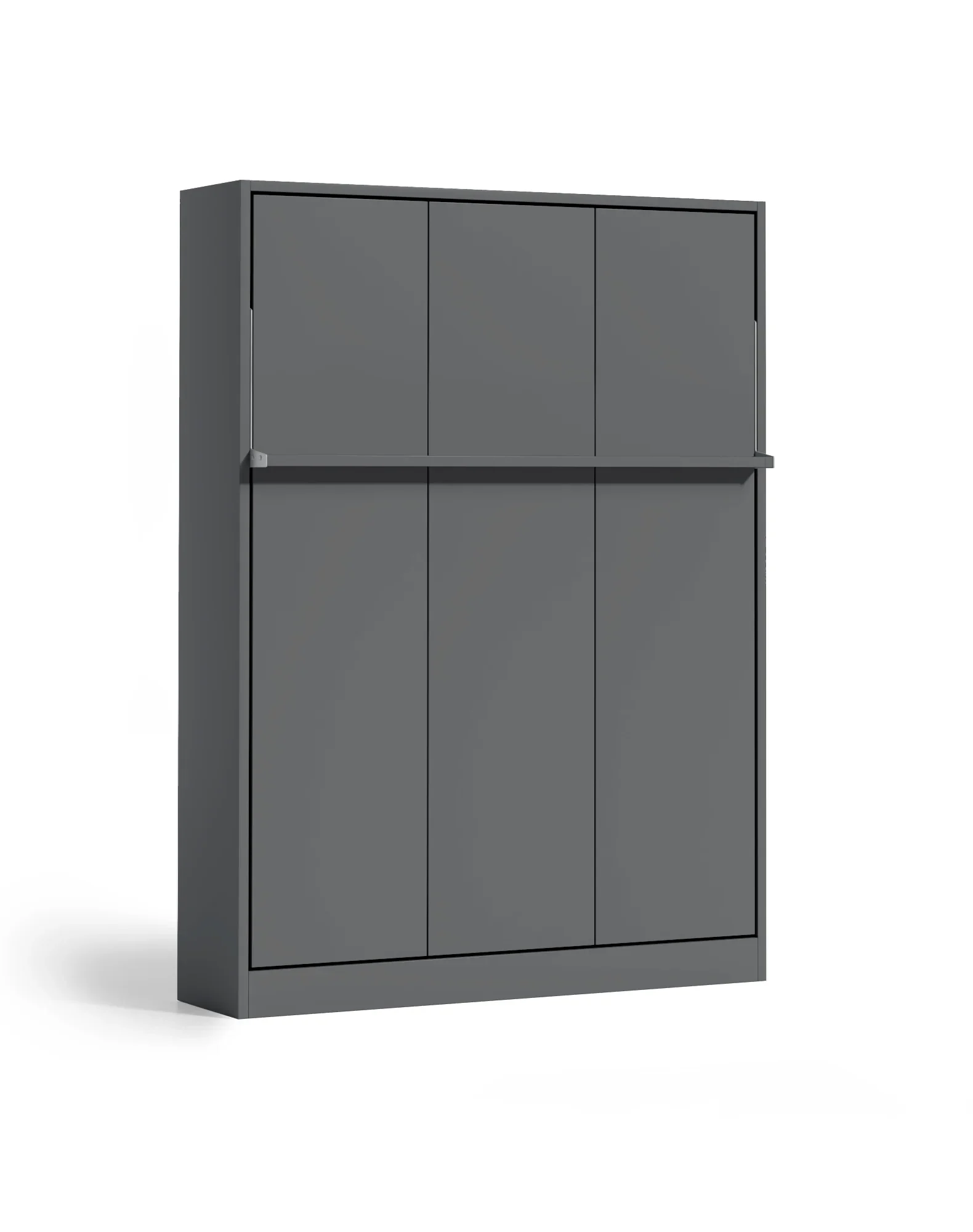 Tweepersoons opklapbed Royal Queen 160x200 cm antraciet