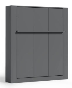 Tweepersoons opklapbed Royal Queen 160x200 cm antraciet