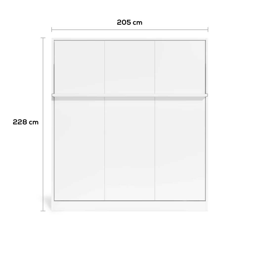 kingsize opklapbed 190x200cm