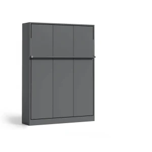 Tweepersoons opklapbed Royal Queen 160x200 cm antraciet