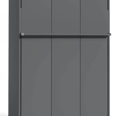 Tweepersoons opklapbed Royal Queen 150x200 cm antraciet