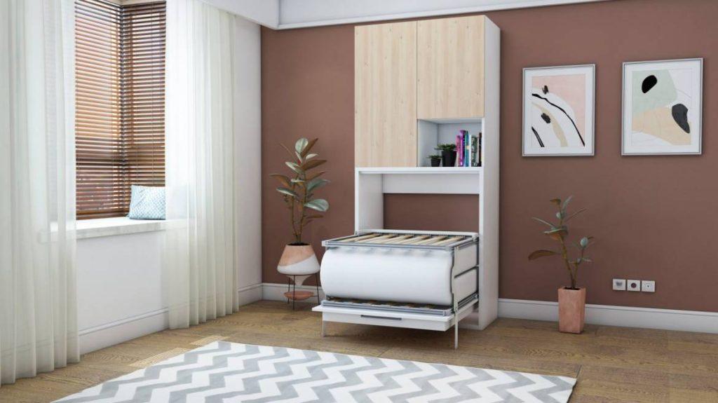 opklapbed capsule 100x200cm