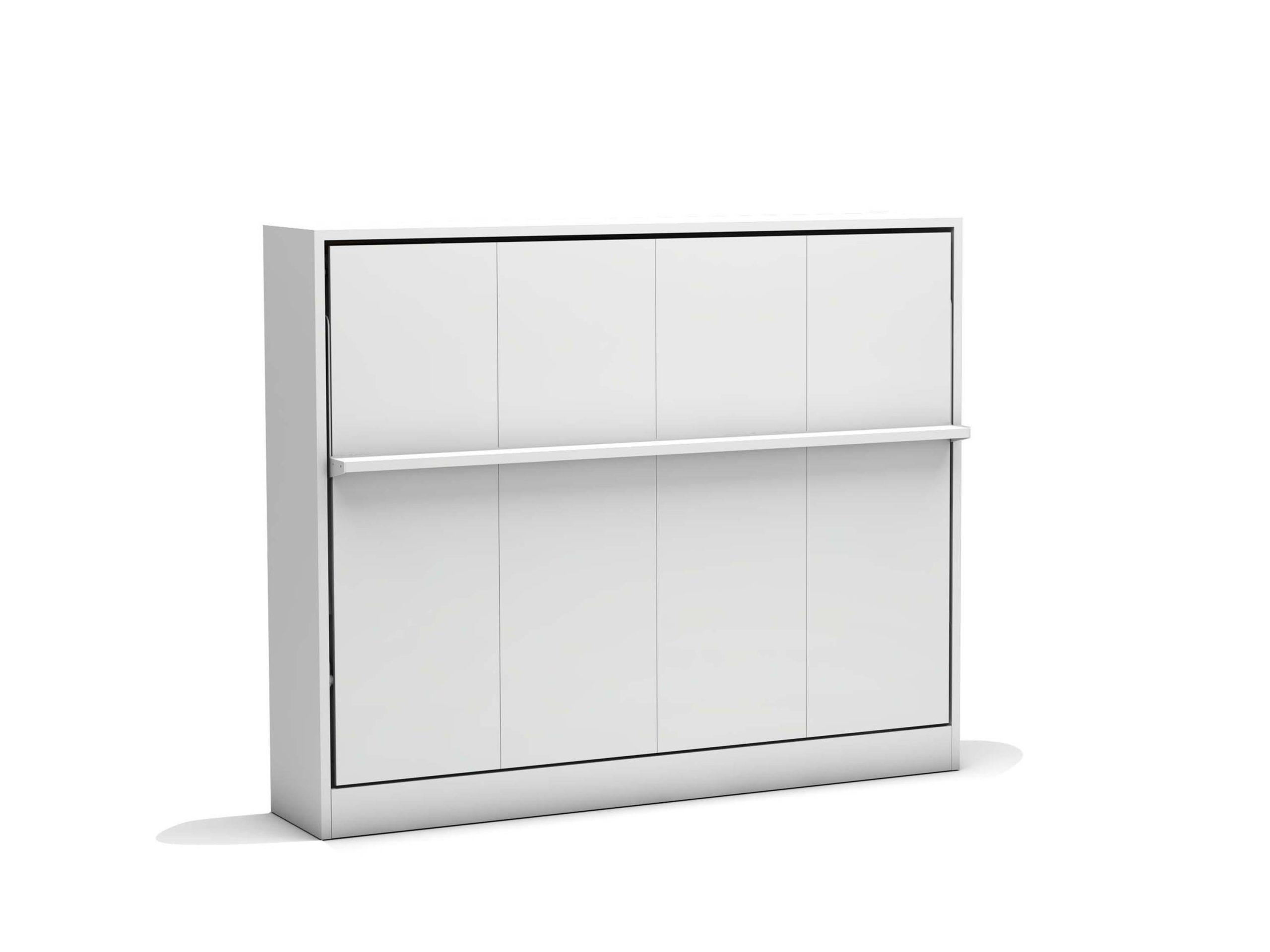 Tweepersoons Opklapbed 190x200cm - Couple - wit