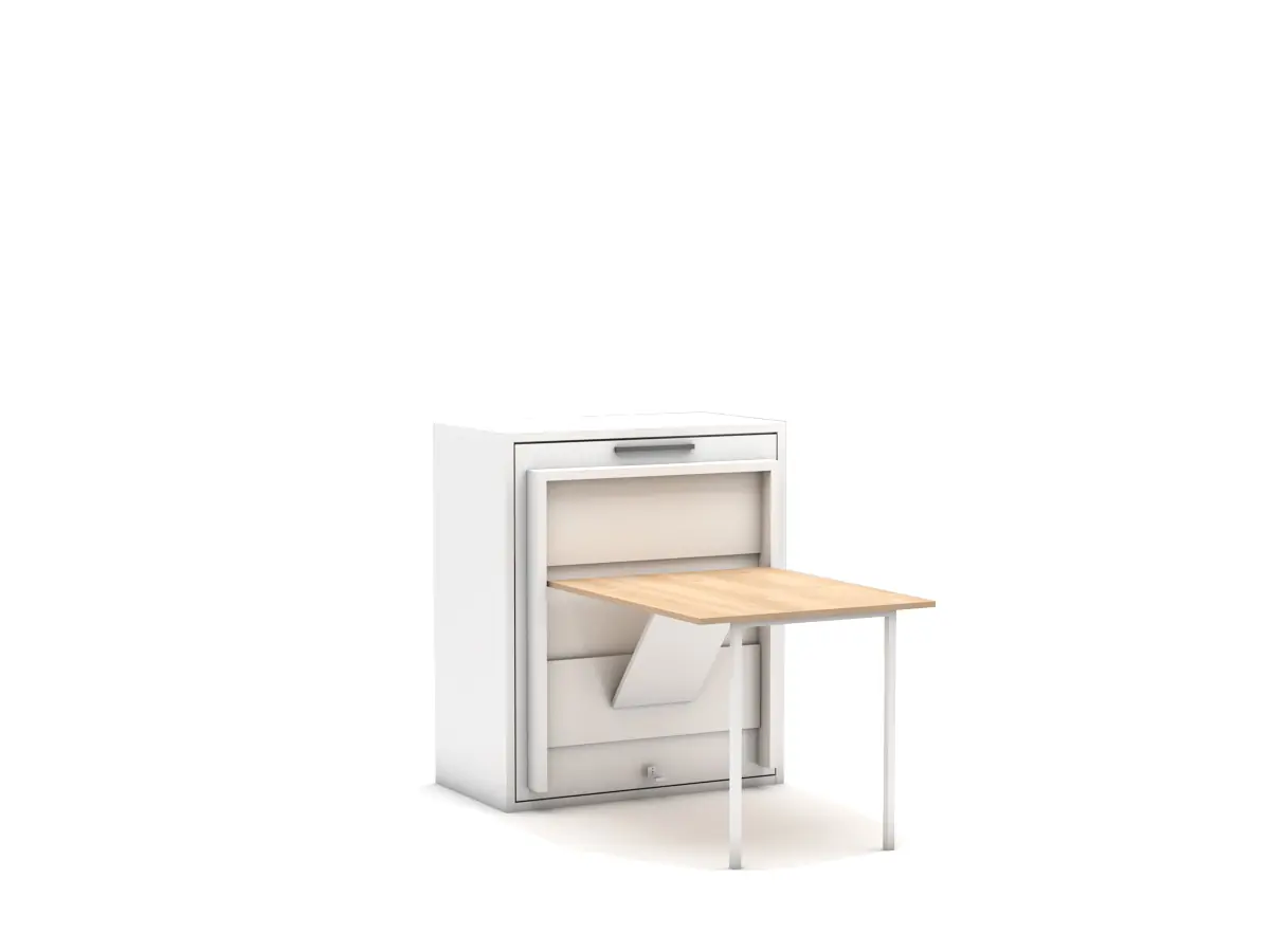 Opklapbedden met een tafel